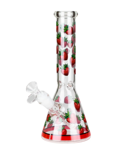 Strawberry Water Pipe Bong Design