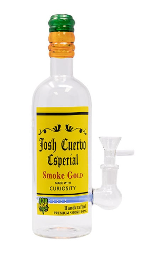 Josh Cuerbo Csperial Bottle Glass Water Pipe 23cm