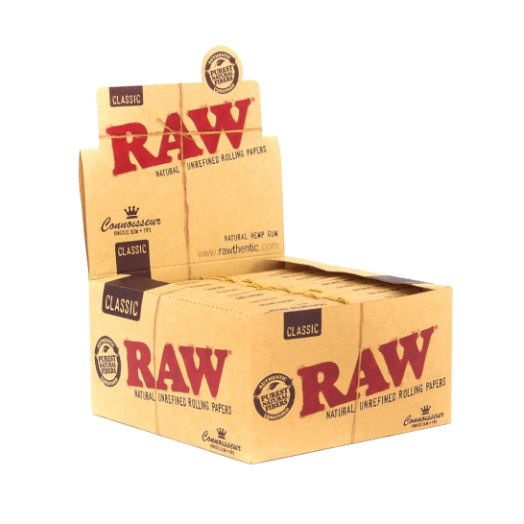 RAW Connoisseur King Size Slim With Tips