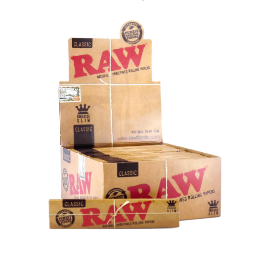 RAW Classic King Size Slim: 32 Leaves